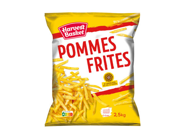 Pommes frites pour la friteuse