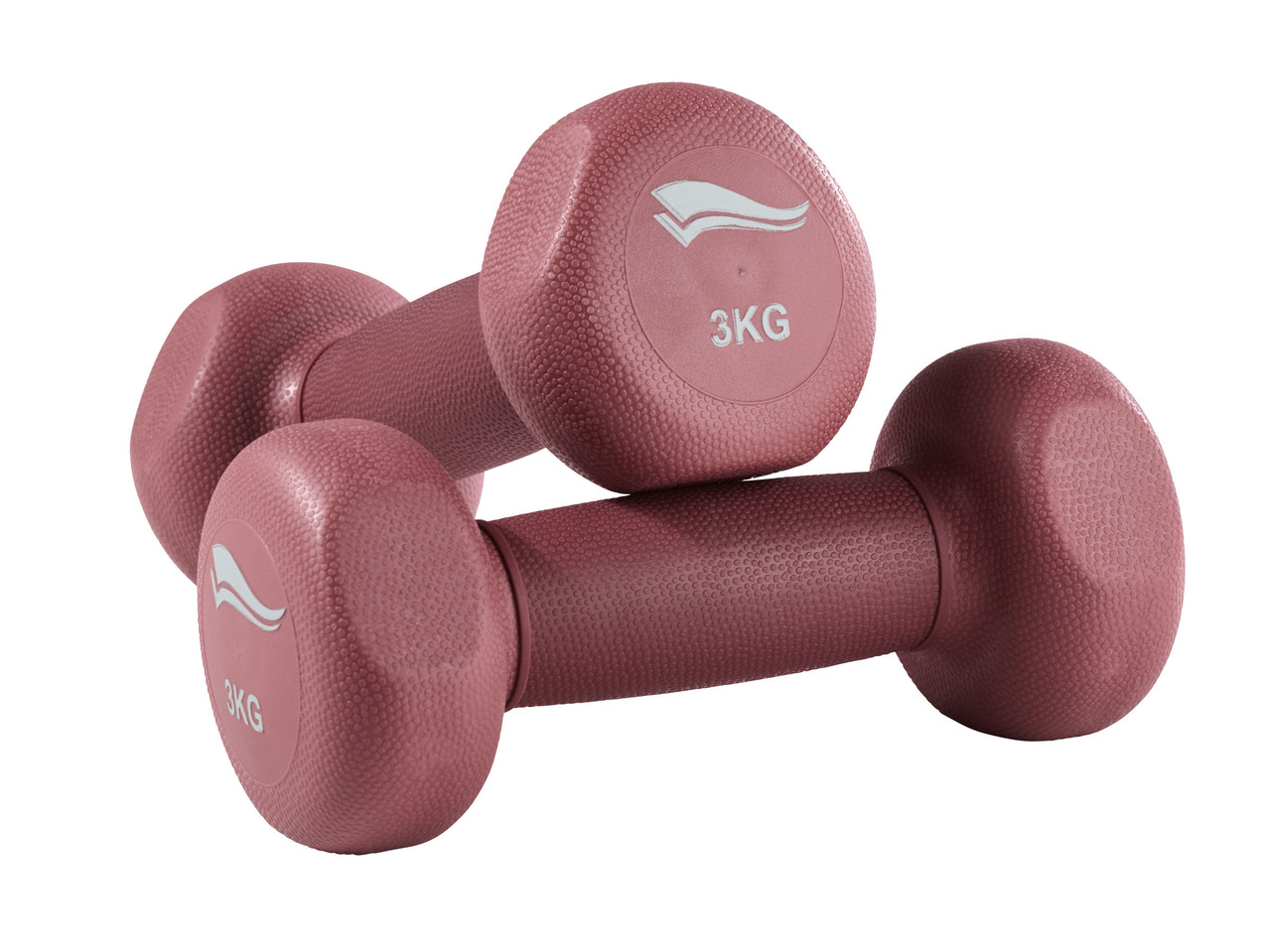 Pair of Dumbbells PVC 2x3kg