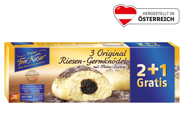 Toni Kaiser Riesen-Germknödel