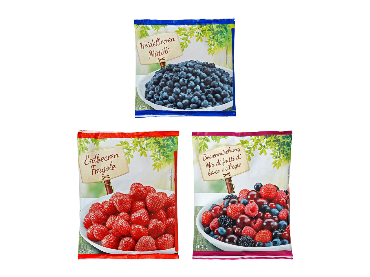 Assortiment de fruits rouges/ Fraises