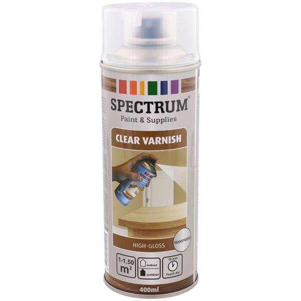 Spectrum hoogglans blanke lak spuitverf