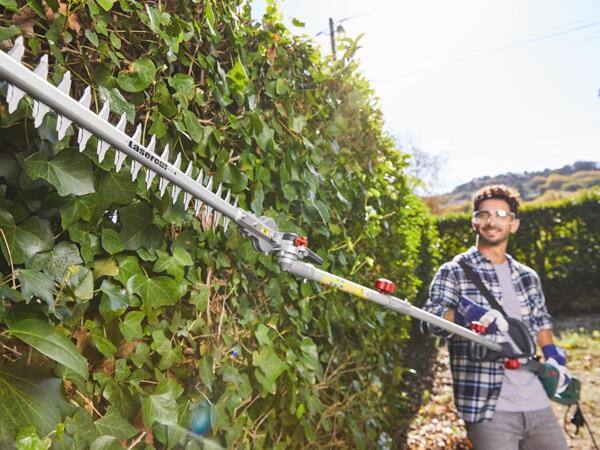 2-in-1 Hedge Trimmer/Pole Pruner