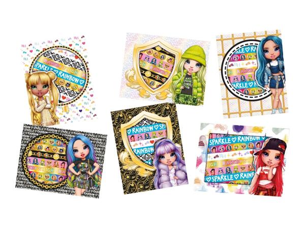Rainbow High Tape Art Cards
