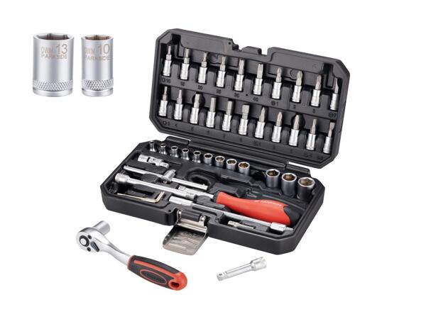 Set de clés à douille, 46 pièces