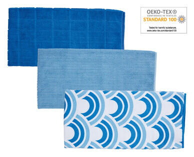 Microfibre Tea Towel 3pk
