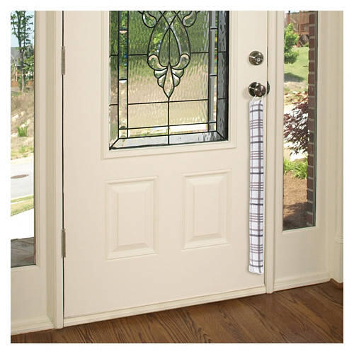 Door Insulator - Brown Plaid