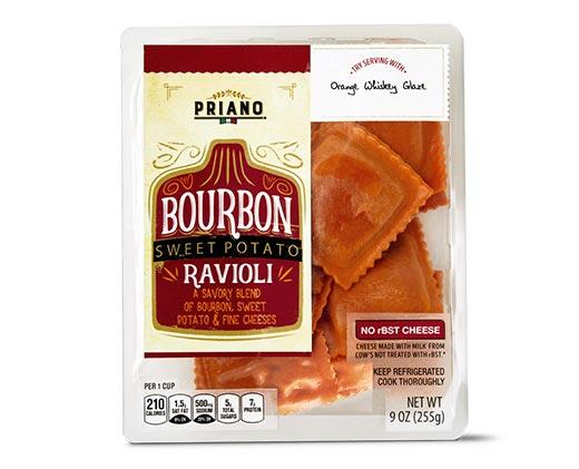 Priano 
 Turkey Cranberry or Bourbon Sweet Potato Ravioli