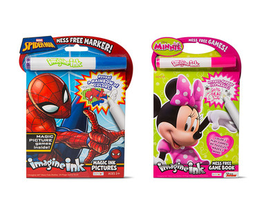 Bendon Magic Ink or Mess-Free Games Coloring Pad