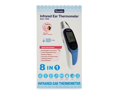 Digital Ear and Forehead Thermometer