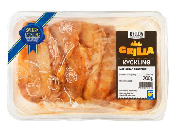 Kycklingfilé BBQ