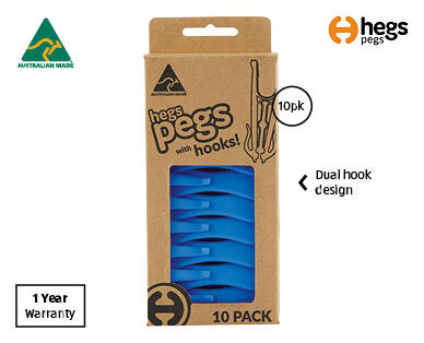 Hegs Pegs 10 Pack