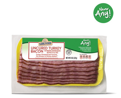 Kirkwood Never Any! Uncured Turkey Bacon