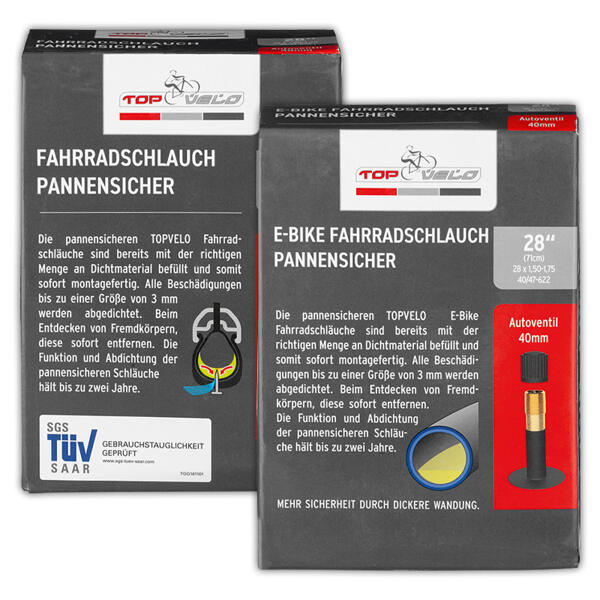 Pannensicherer E-Bike- oder Fahrradschlauch