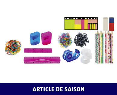 FOURNITURES SCOLAIRES