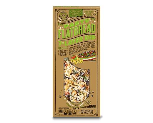 Mama Cozzi's Pizza Kitchen 7 Layer Dip Party Flatbread