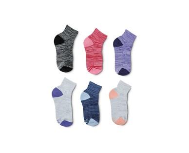 Crane Ladies 6 Pair Cushion Socks