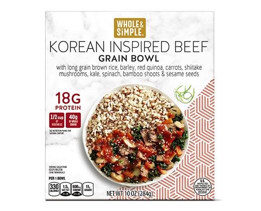 Whole & Simple 
 Adobo Chicken or Korean Inspired Beef Power Bowls