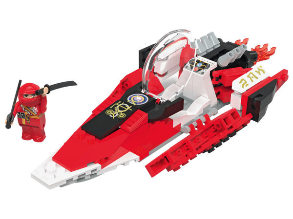 Assorted Vehicle Building Block Sets