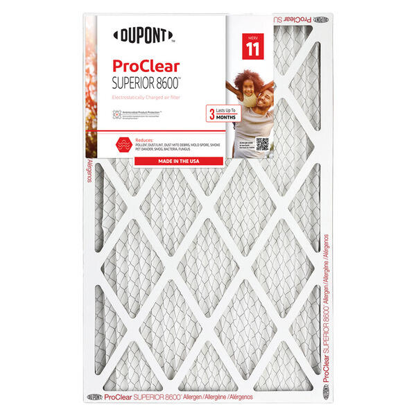 DuPont Allergen Air Filter - 20x20x1