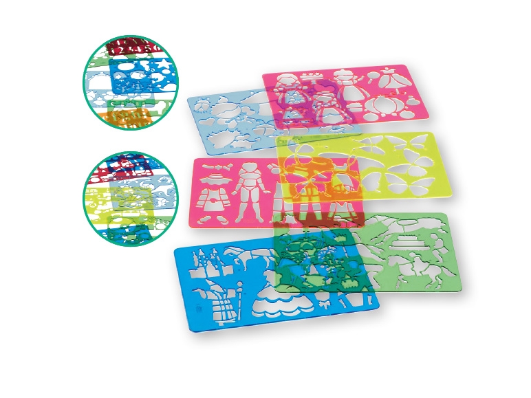 United Office Kids(R) Stencil Set
