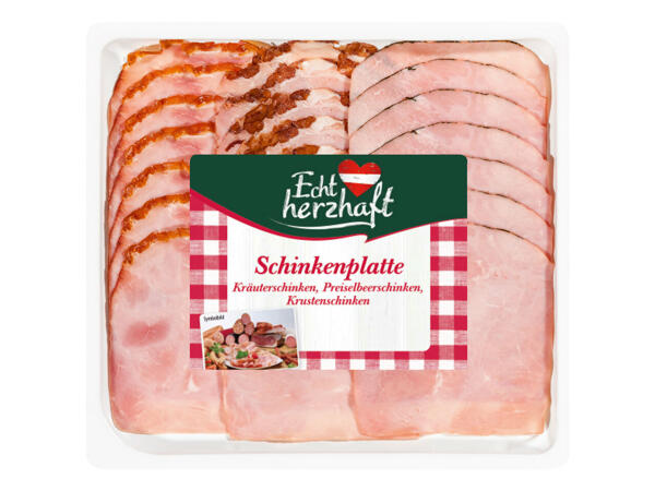 Schinkenplatte