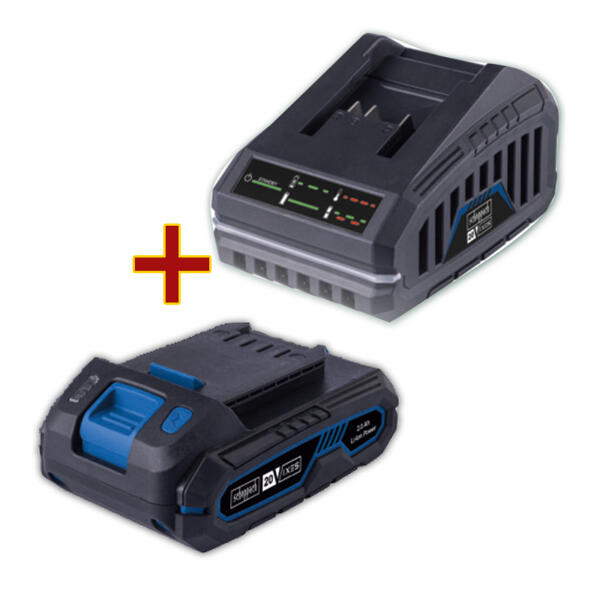 Akku-Bohrschrauber-Set "Brushless" 20 V