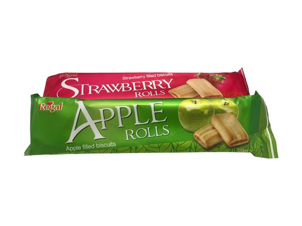 Apple&Strawberry Rolls Twin Pack
