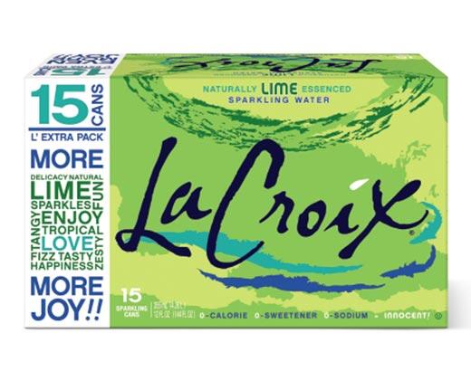 La Croix 
 Sparkling Flavored Water 15-Pack Assorted Varieties