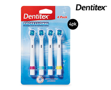 Replacement Toothbrush Heads 4pk