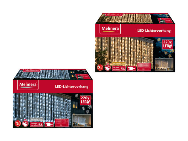 Rideau de lumière à LED