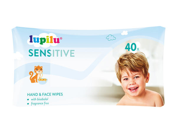 Lingettes nettoyantes visage