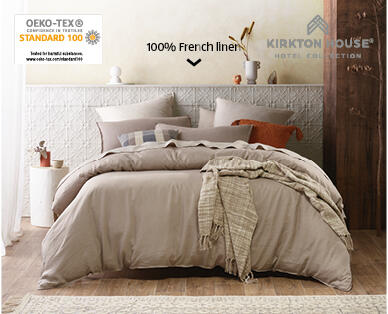 French Linen Quilt Cover Set – Queen Size