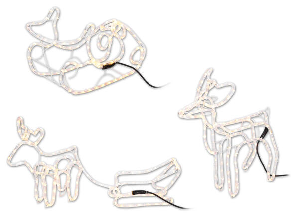 3D-Lichterschlauchfigur