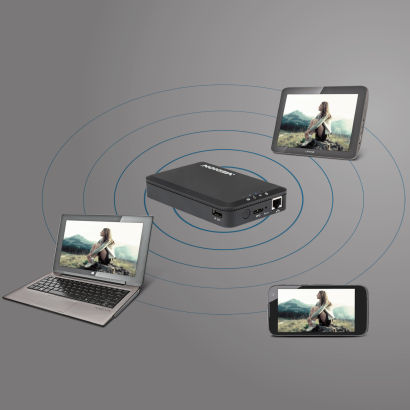 Disque dur portable 1 TB avec wifi