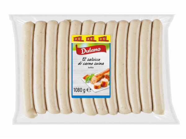 Boiled Pork Sausages