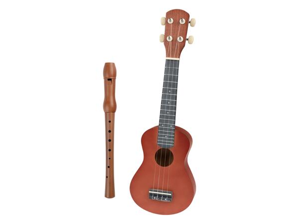 Ukulele/blockflöjt