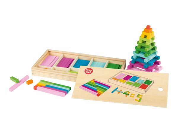Playtive Wooden Learning Game - Calculation Sticks