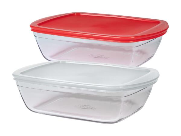 Boîtes de conservation Pyrex Daily, set de 2