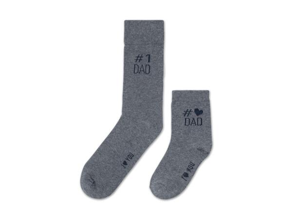 Vater-Kind Socken-Set