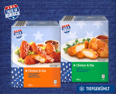 TASTE OF AMERICA Chicken and Dip