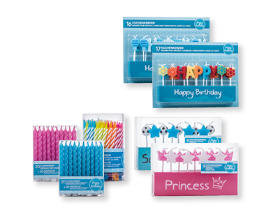 Bougies d'anniversaire