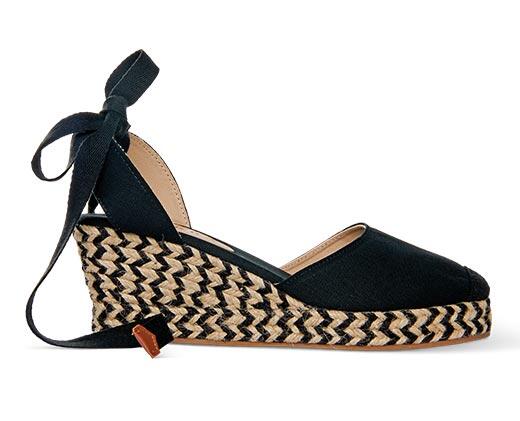 Serra Ladies Espadrille Wedges
