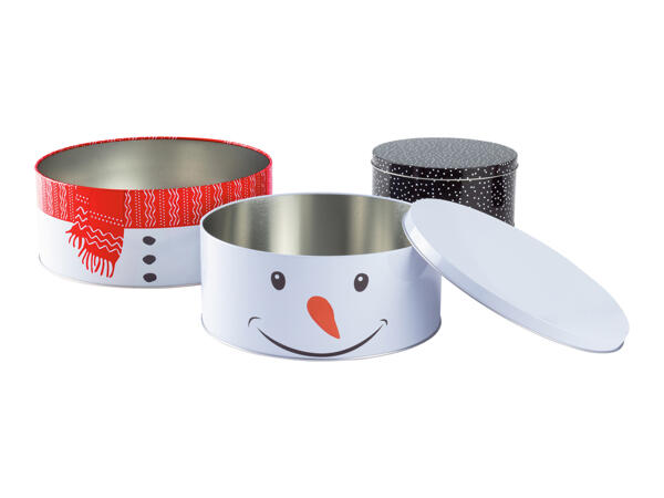 Christmas Tin Set
