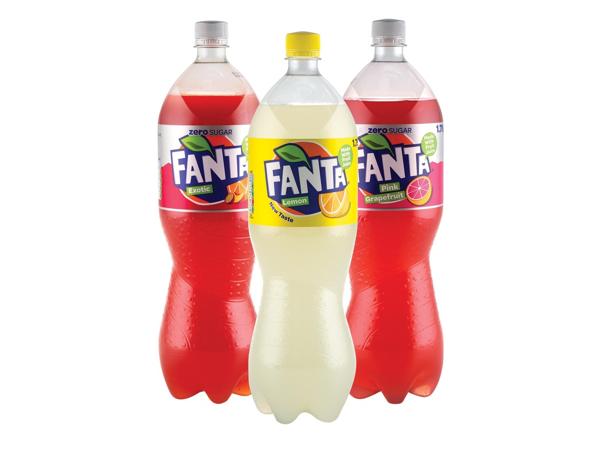 Fanta Exotic, Grapefruit & Lemon Flavours