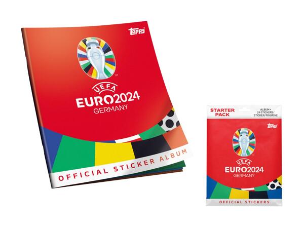 Album et autocollants à collectionner EM 2024 Topps