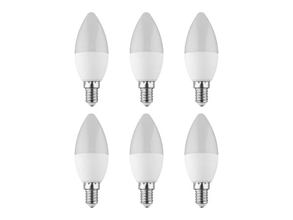 LED žárovky, 6 kusů
