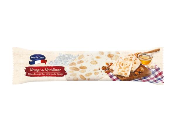 Almond Nougat Bar with Vanilla