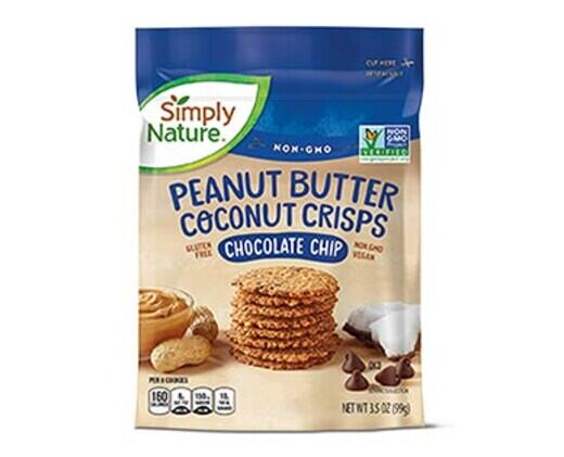 Simply Nature 
 Peanut Butter Coconut Crisps Assorted Varieties