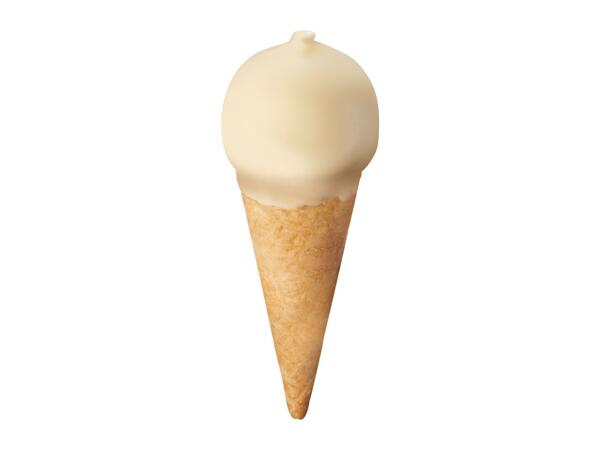 Vanilla & Chocolate Flavoured Mini Ice Cream Cones