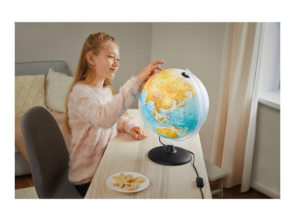Livarno Home 30cm Illuminated Globe